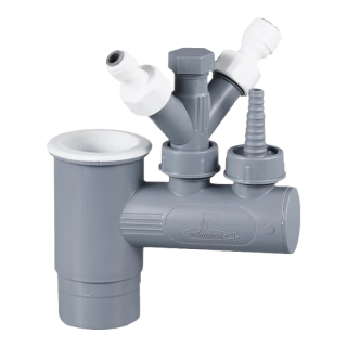 潜水艇 净水器洗碗机水槽排水四通 水槽+洗碗机/小厨宝+净水器