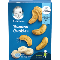 Gerber 嘉宝 香蕉磨牙饼干 美版 香蕉味 142g