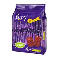 真巧涂层饼干巧克力味薄脆解馋小零食儿童夹心美味小包装休闲食品