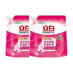 立白 柔顺全效馨香液12斤留香持久低泡易漂护衣洁净家用洗衣液
