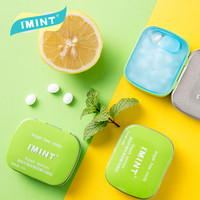 IMINT无糖薄荷糖果清新口气接吻口香糖零食清爽含片香口糖Tw 方盒款【16g*6】：柠檬+水蜜桃+荔枝+酷力+芒果+树莓