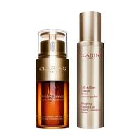 CLARINS 娇韵诗 护肤精华套装(双萃精华30ml+V脸精华50ml)