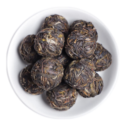 金星满天 冰岛普洱茶生茶龙珠云南临沧2022年生普洱茶古树早春小沱茶茶叶 口碑炸裂高装500g龙珠