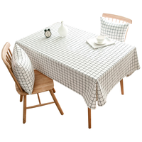 惠寻 防水防油桌布 137*180cm 经典格