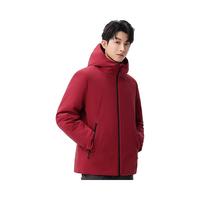  YALU/雅鹿 保暖 男士羽绒服  3XL (190) 红色