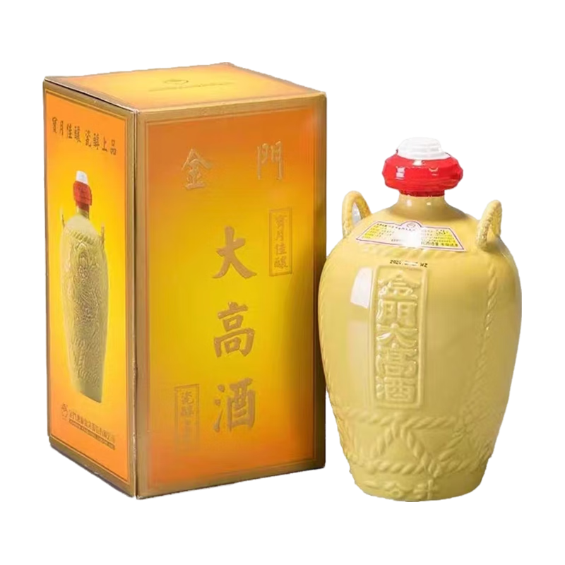 金門高粱酒 1000ml 53% 金门高粱酒金门大高酒53度1000ml单瓶装台版原瓶纯粮酿造【报价价格评测