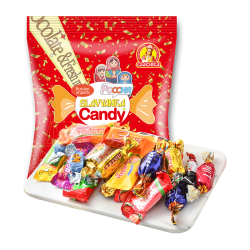slavyanka 俄罗斯糖果 巧克力花生糖榛子夹心混合糖500g
