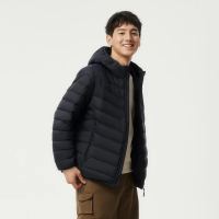 保暖服饰：坦博尔 【轻薄保温层】90%绒百搭连帽排骨羽绒服