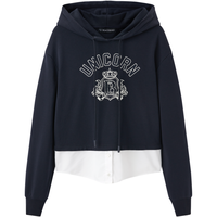 太平鸟 秋季学院风假两件卫衣