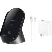 HUAWEI/华为 80W 立式无线充电器+100W充电器+6A数据线  单Type-C口 线充套装 曜石灰 100W