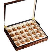 饮矿 茶叶 金骏眉小种红茶浓香型红茶叶小罐装茶叶盒装270g 正山小种18罐270g