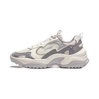  LI-NING/李宁 反光 女士休闲鞋  【网面】米白色/蛋白石灰-3 35
