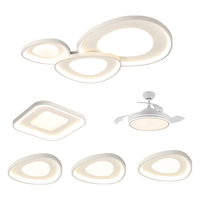 Lighting 雷士 NVC 风岚系列 吸顶灯套装 四室两厅搭风扇