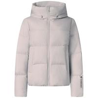 坦博尔2024年面包羽绒服女短款连帽简约休闲百搭外套TBF330332J 玫瑰灰 M (165) 165/88A