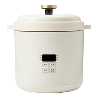 BRUNO迷你电饭煲1-2-3人家用多功能小型智能1.2L儿童电饭锅 象牙白 1.2L 经典白 1.2L