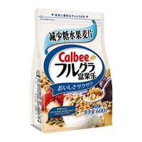 日本进口卡乐比麦片混合坚果水果燕麦片即食早餐代餐食品600/700g