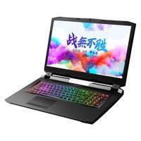 Hasee/神舟 战神 GX10 RTX2080 游戏笔记本电脑 酷睿i9-9900K 黑色 144Hz 16GB