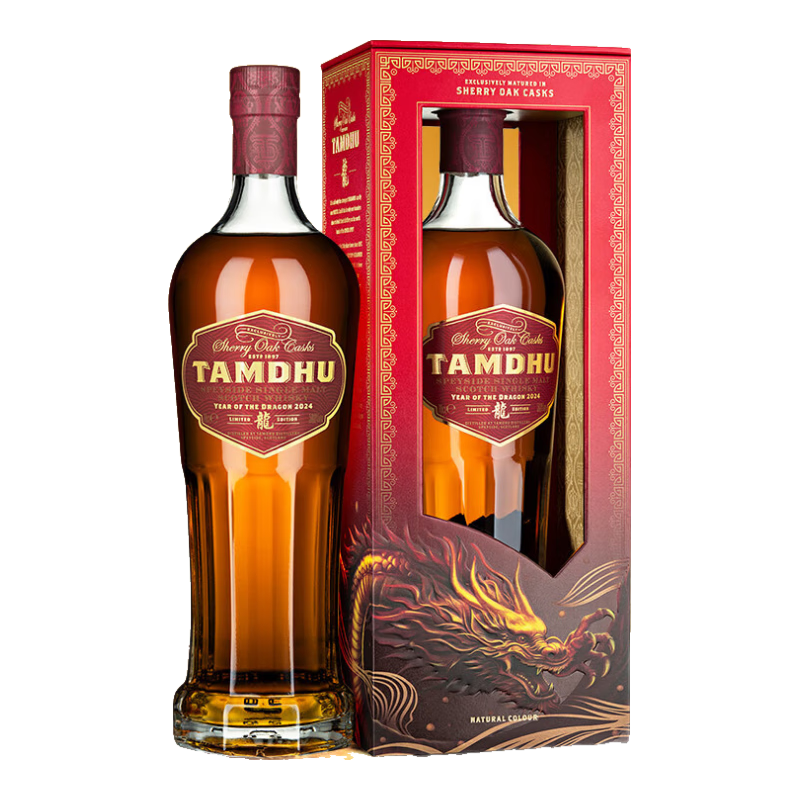檀都(龙年限量版)斯佩塞产区苏格兰单一麦芽威士忌 700ml