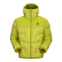 KAILAS凯乐石5000GT雪山羽绒服男女1000蓬鹅绒保暖防风户外加厚面包服 青柠绿KG2443114含收纳袋 M