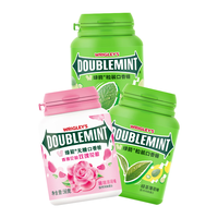 绿箭 无糖口香糖约40粒56g*3瓶 木糖醇口香糖