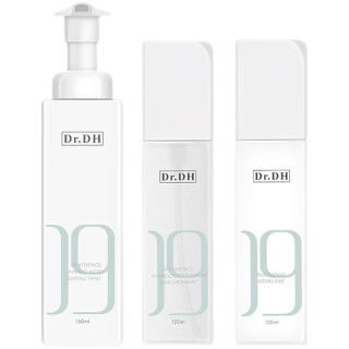  Dr.DH/达肤妍 清爽保湿温和舒缓修护 精华水乳霜套装  120ml+50g
