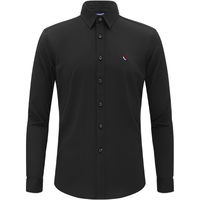 navigare 意大利小帆船 春夏顺滑透气净色百搭男士长袖衬衫