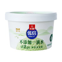 光明 优倍鲜奶冰淇淋 高品质牛奶冷饮雪糕冰激凌 龙井茶口味 10杯装