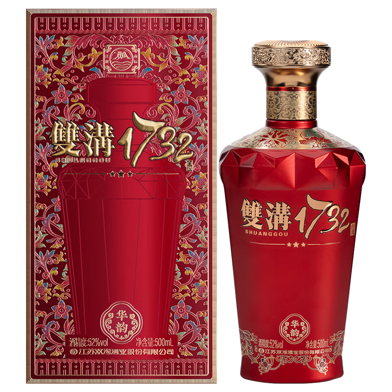  双沟 喜宴 浓香型白酒  单瓶装 52%vol 500ml