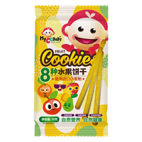 MyCcBaBy 我D小蔡蔡 8种水果饼干 85g（ 6小包）