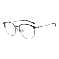 李维斯(Levi's)眼镜框男款眉线框钛材时尚远近视光学眼镜架LV7119/F/CN TI7 54mm TI7黑色/枪色
