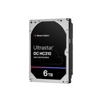 Western DigitalWD西部数据机械硬盘6T UltraStar HC310企业级服务器存储6TB大容量高速阵列NAS公司数据中心SATA接口CMR技术