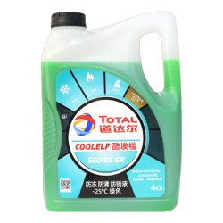 道达尔能源 有机型(OAT)发动机冷却液通用型汽车防冻液冰点-25℃ 4kg（绿色）