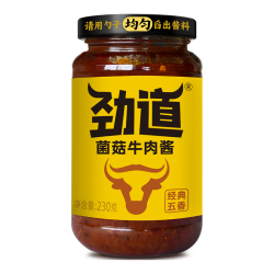 仲景 劲道牛肉酱 五香味230g