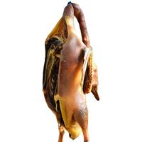 老杜 农家腌制溧阳周城咸鹅腊鹅风干老鹅整只天目湖寿县茅山固始5.5斤 2.5斤左右特价无头鹅