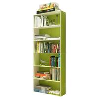 Funature 慧乐家 11307-2 书架书柜 六层 绿白色 (60*158cm、刨花板（贴纸）)