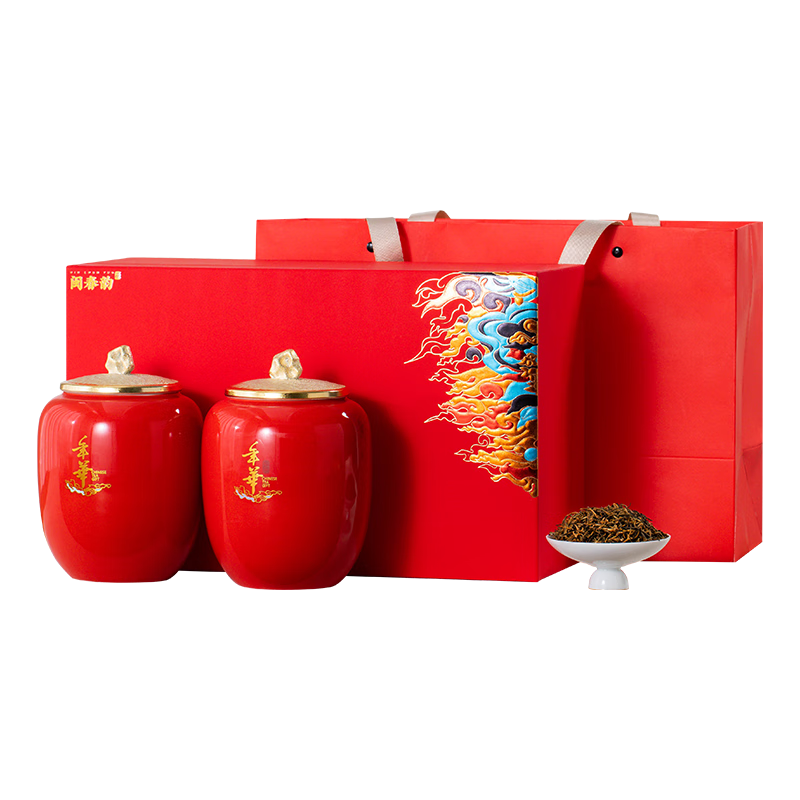  闽春韵  红茶茶叶礼盒  礼盒装 270g