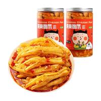 忆小萌 蒜香酸辣无骨鸡爪1000g*2罐
