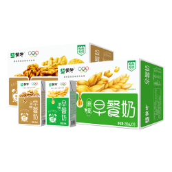 蒙牛 早餐奶核桃味 16盒