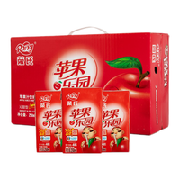 荣氏 苹果汁饮料整箱家庭装婚宴饮料 红苹果汁 250ml*24