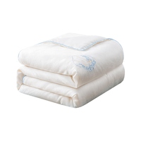 京东京造花花东方蚕丝被 100%天然有机蚕丝刺绣被子被芯2*2.3m约6.2斤