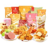 BESTORE 良品铺子 膨化饼干辣条味零食组合