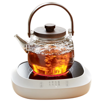 Bear 小熊 电陶炉煮茶炉煮茶器 围炉养生黑茶花茶泡茶蒸茶器不挑器具ZCQ-P12H5(2件)