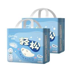 佳婴 轻松裤植萃抑菌拉拉裤超薄透气新生婴儿男女宝宝纸尿裤尿不湿