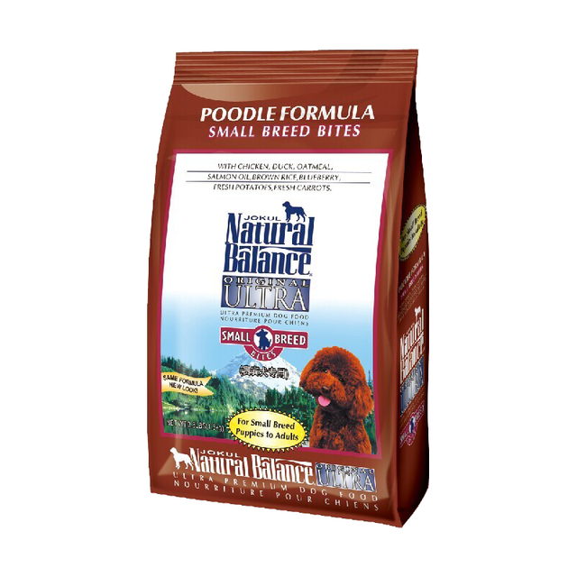 Natural Balance 雪山自然平衡1.5kg贵宾犬/泰迪犬专用狗粮成犬全犬期通用犬粮3斤