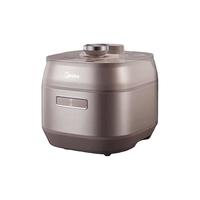 Midea 美的 电压力锅6L不锈钢不粘轻音排气双胆无线智控涡轮防溢MY-EYL6040家用汤粥饭开盖煮（线下同款）