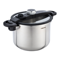 LINKFAIR凌丰 LINKFAIR微压汤锅微压汤锅微压汤锅 22cm双耳微压汤锅 LFTG-WK22SC01