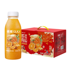 依能 沙棘橙汁混合果汁礼盒 350ml*15瓶
