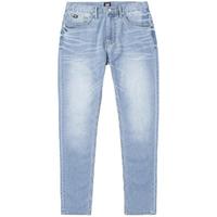 李 Lee凉凉裤25705中腰锥形浅蓝色男凉感牛仔裤潮