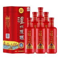 泸州老窖 泸州陈酿 珍藏 52%vol 浓香型白酒 475ml*6瓶 整箱装