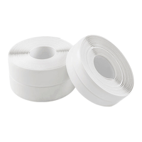 米良品(Kavar) 厨卫防水防霉胶带密封条防水条缝隙贴水槽门窗美缝贴自粘胶带 2卷装(2.2cm*3.2m/卷)